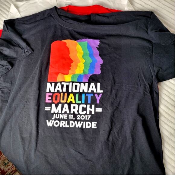 Lot 3 Graphic Tees 3X Choose Kind Humanity Equality Activism Shirts Kindness - Picture 4 of 7